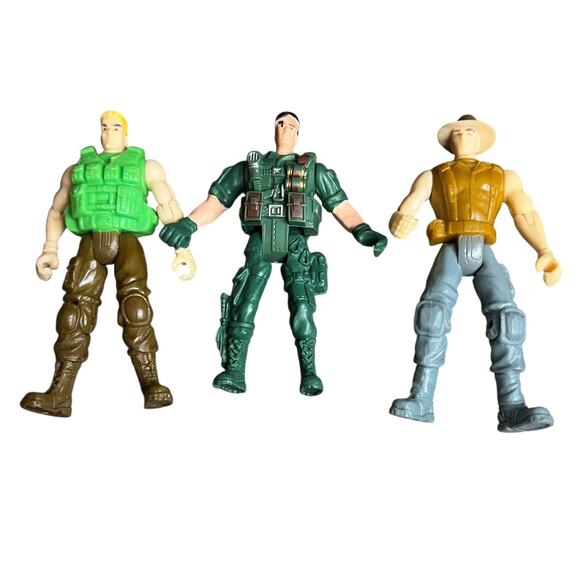 Mixed Lot 3 Action Figures Chap Mei Military Dinosaur Valley/Rick Ranger/Outback - Picture 5 of 6